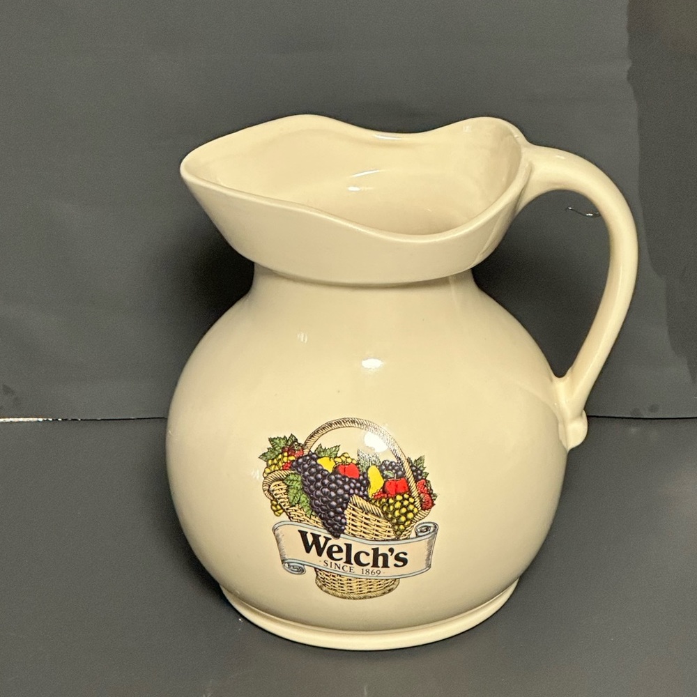 Vintage Welch’s Pitcher